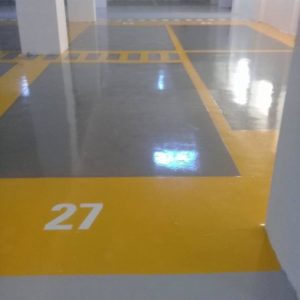Revêtements sous-sol Parking